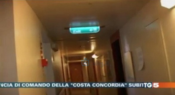 Tg5 - Concordia, le immagini del filmato shock