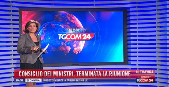 Tgcom24: il debutto del 28 novembre 2011