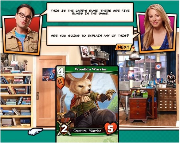 The Big Bang Theory, il gioco di carte su Facebook