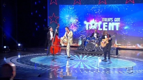 The Heartbreak Hotel, musicisti ad Italia s got talent