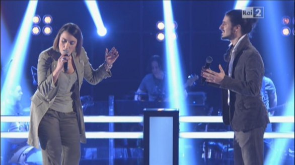 The Voice of Italy, terza battle: Gabriella Iandolo vs Francesco Monti, 18 aprile 2013