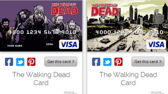 The Walking Dead Debit Card