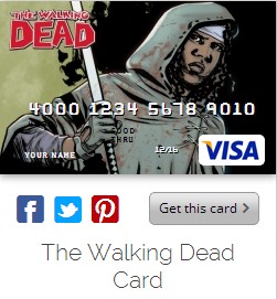 The Walking Dead Debit Card