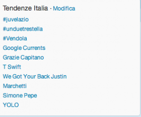 trending topic guzzanti