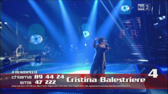 TVOI, Cristina Balestriere (team Pelù)