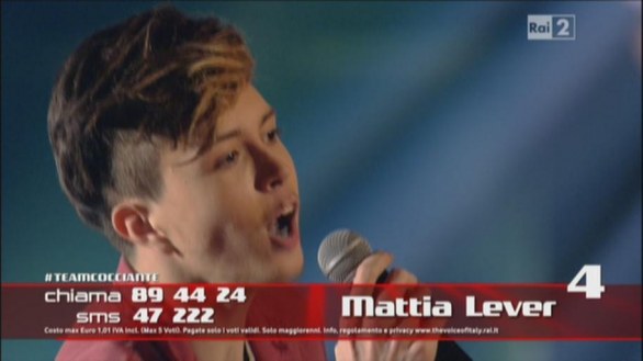 TVOI, Mattia Lever (Team Cocciante)