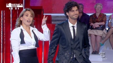 Barbara D\'Urso e Bruno Cabrerizio