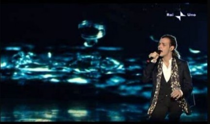 Valerio Scanu al Festival di Sanremo 2010