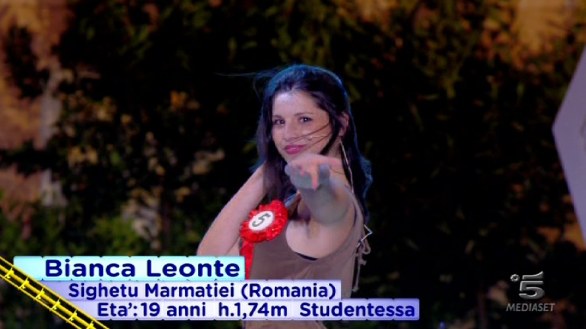 Veline 2012, Bianca Leonte vince la puntata del 15 agosto