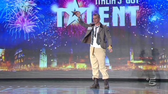 Vincenzo Amatulli, imitatore ad Italia s got talent