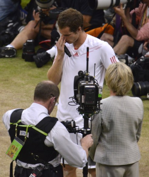 Wimbledon 2012 - Any Murray in lacrime