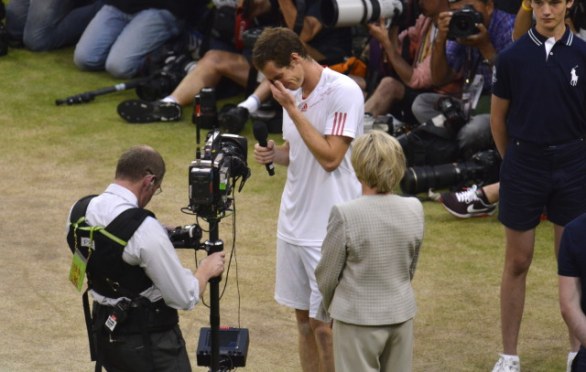 Wimbledon 2012 - Any Murray in lacrime