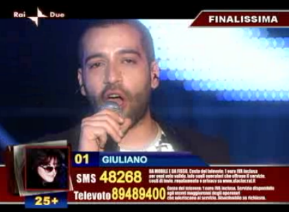 X Factor 3 - Il vincitore uno fra Giuliano Rassu e Marco Mengoni