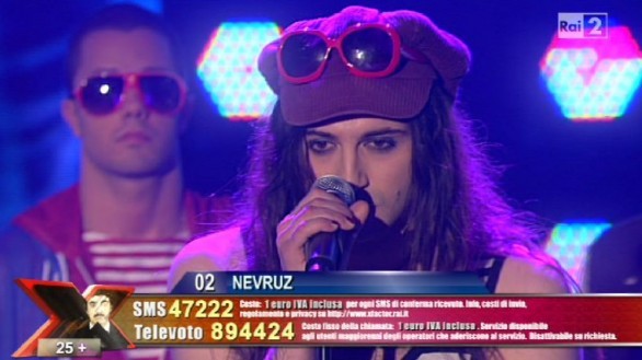 X Factor 4 - Nevruz canta Pigro di Ivan Graziani