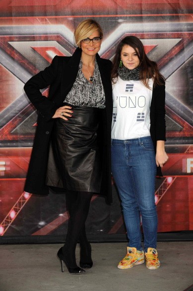 X Factor 5 - Simona Ventura e Federica Michielin