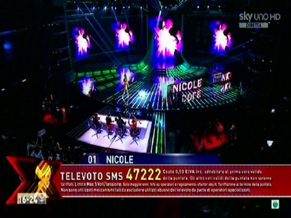 X Factor - Nicole inedito \'Sarà possibile\'