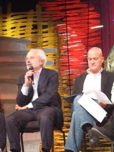 Gino con Claudio Bisio